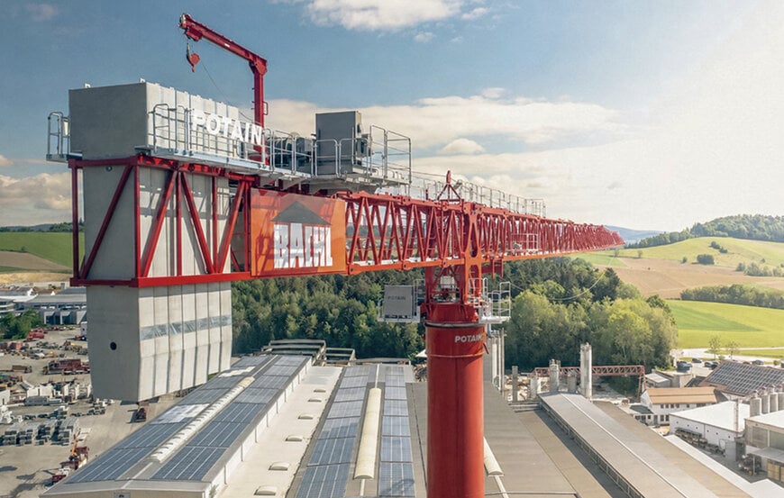 Potain MDT 1609 topless crane for industry