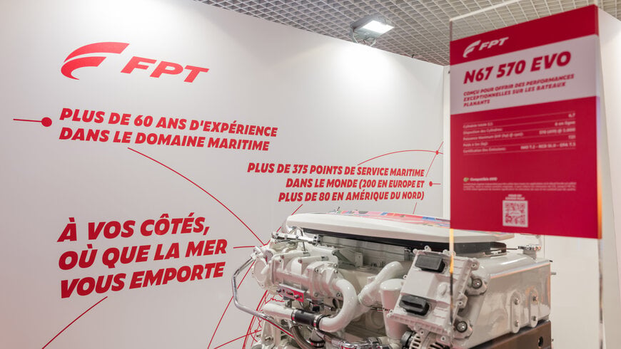 FPT PR&Eacute;SENTE L'ART DE LA PROPULSION MARINE AU CANNES YACHTING FESTIVAL