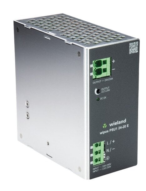 WIELAND ELECTRIC LAUNCHES NEW WIPOS PRO LINE PSU1 ONE-PHASE POWER SUPPLY SERIES