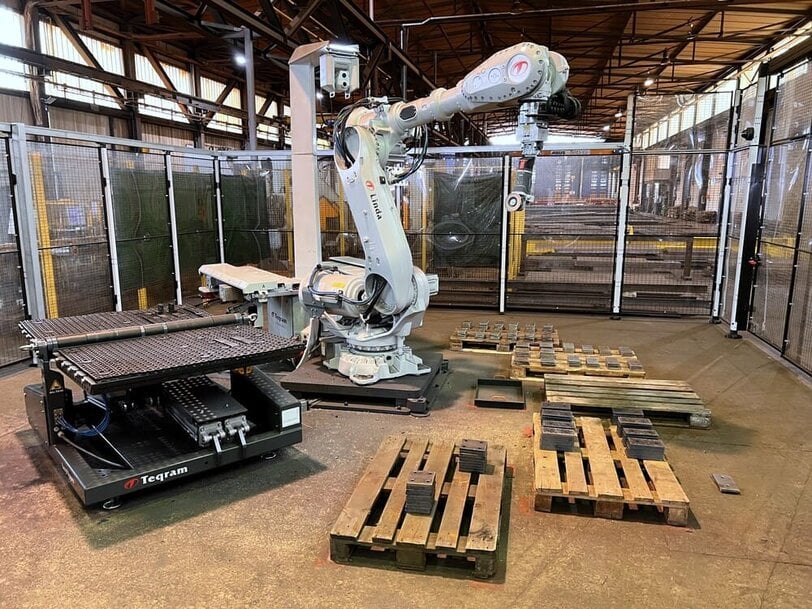 Teqram EasyGrinder Automates Steel Processing at Stahlbau Queck