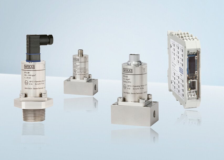WIKA introduces compact sensors for real-time gas & liquid monitoring