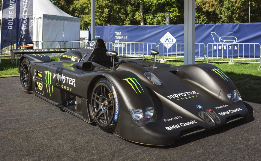 Exhibition of historic cars in motorsport