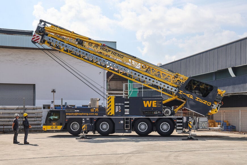 Hiap Heng Acquires First Liebherr Mobile Construction Crane