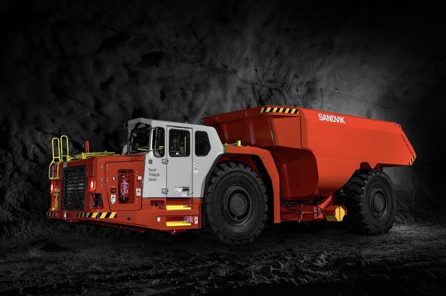 Sandvik Launches Toro TH663i Gen2 Underground Mining Truck
