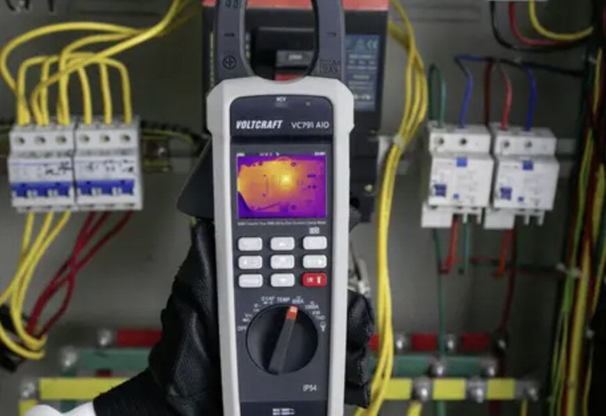 Industrial Multimeter and Thermal Clamp by Conrad Electronic