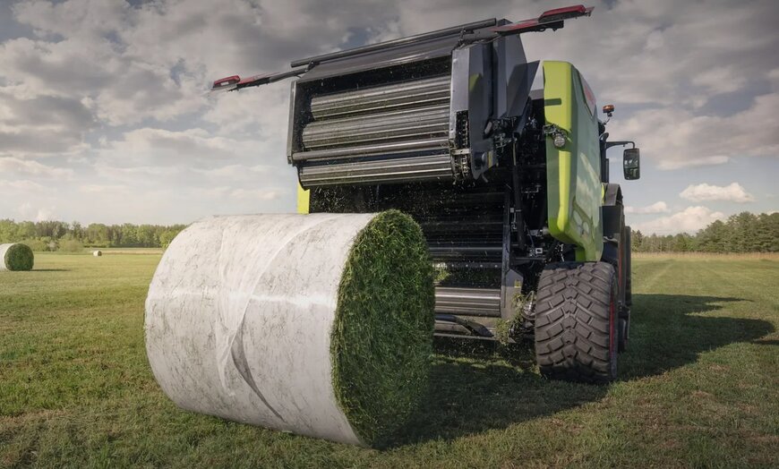Dual Baling Binding Integration for Agricultural Machinery