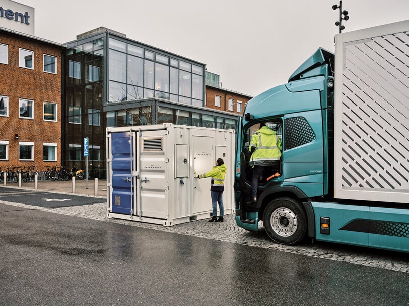 Volvo Penta stellt mobiles BESS auf der IAA Transportation 2026 vor