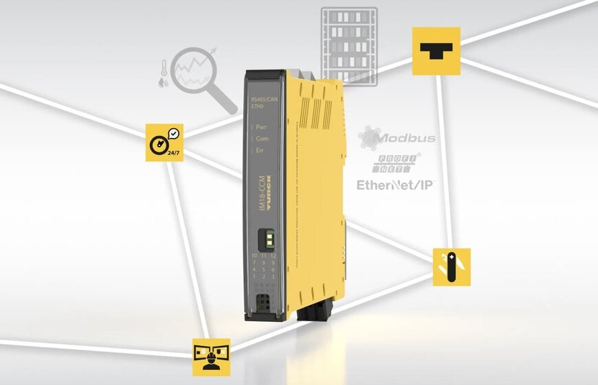 TURCK Expands Condition Monitoring Line with IM18-CCM45 Cabinet Guard