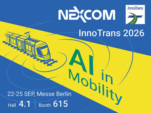 Experience the Future of Rail with NEXCOM’s Physical AI at InnoTrans 2026
