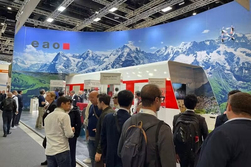 EAO Showcases HMI Solutions for Relaxed Train Travel at InnoTrans