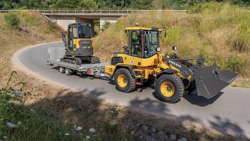 Volvo L30 and L35 Compact Wheel Loaders