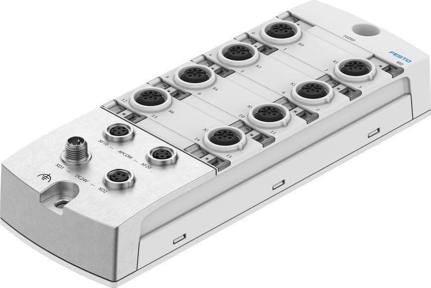 Configurable Digital I/O Module for Decentralized Automation