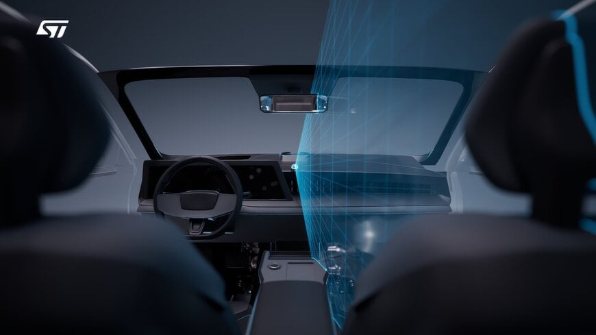 STMicroelectronics Unveils New Image Sensor for Automotive In-Cabin Monitoring