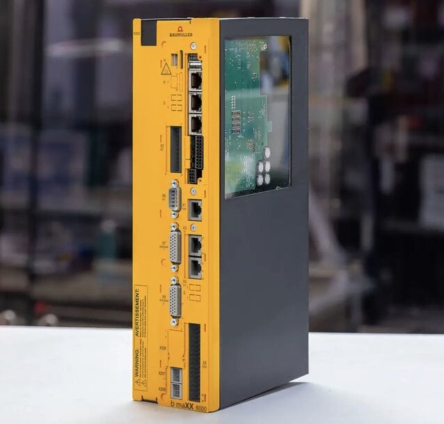Baumüller presents drive-integrated b maXX drivePLC control unit