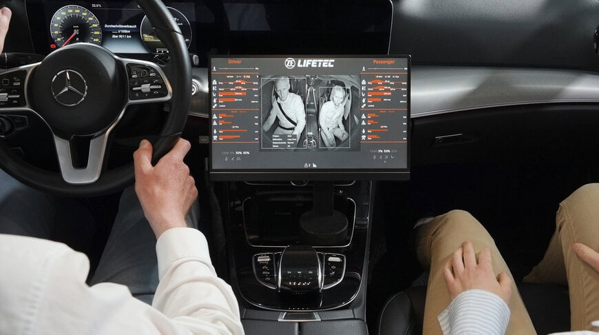 ZF LIFETEC integriert Insassenerkennung in adaptive Sicherheitssysteme
