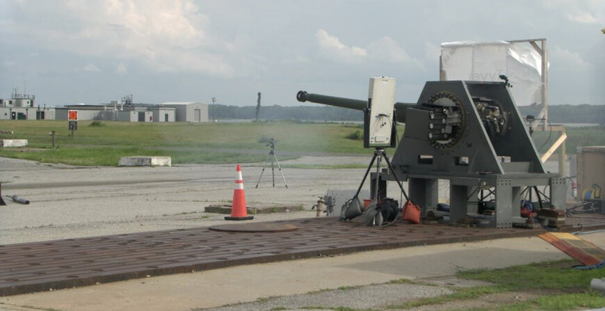 50mm Projectile Flight Test Advances Gun-Based Air Defense