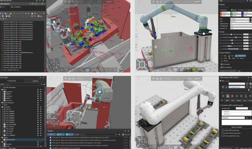 Offline Robot Programming Optimization for Municipal Sweeper Fabrication