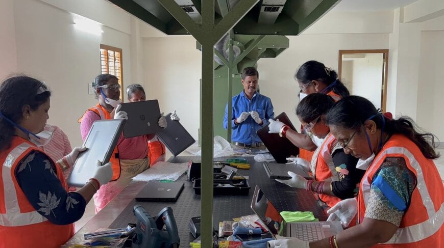 Turning E-Waste into women-led enterprises and sustainable livelihoods