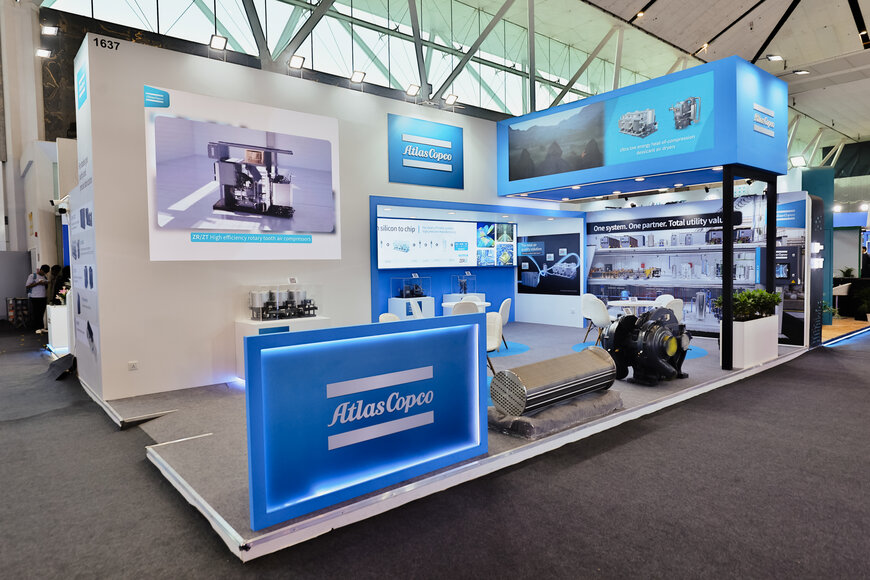 Atlas Copco Showcases Semiconductor Air Solutions at SEMICON India