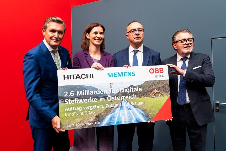 Hitachi Rail Partners with ÖBB on Austria's Largest Railway Signaling Digitalization Project