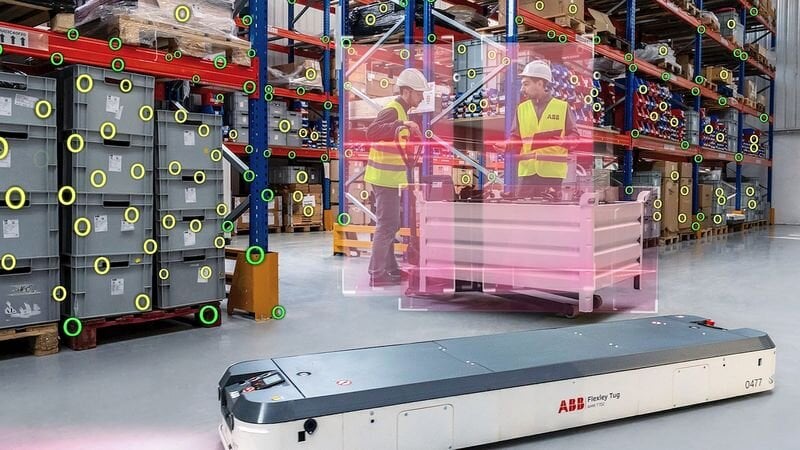 How autonomous mobile robots use SLAM to determine their position