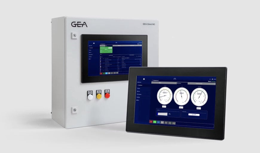 Paneles de control GEA Omni NG para sistemas de calefacción y refrigeración