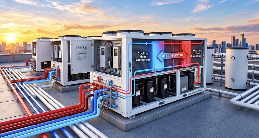 The Transition to Heat Pump Chillers for Simultaneous Heating and Cooling