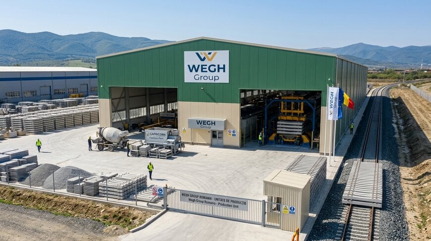Système automatisé de production de traverses ferroviaires déployé en Roumanie