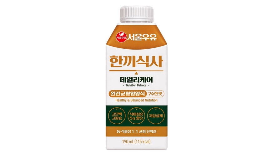 음용형 유제품 영양식을 위한 무균 종이병 기술