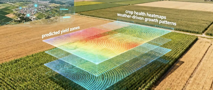 Predictive AI Yield Modeling in Smart Farming Systems
