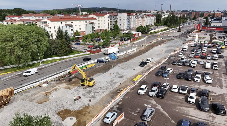 Novatron Ohjaa Tampereen Raitiotieinfran Rakentamista 3D-Teknologialla