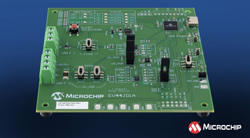 Microchip Introduces Energy-Aware 65V Monitors for Resilient 48V Systems
