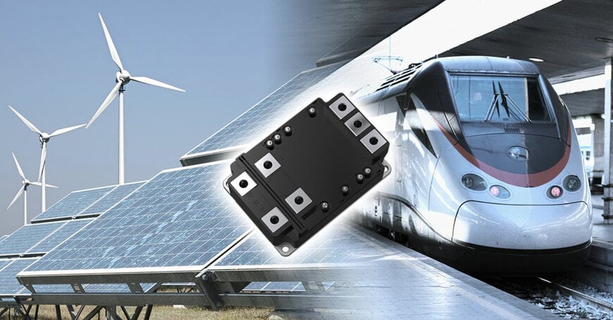 Toshiba Introduces 3300V Dual SiC MOSFET Power Module