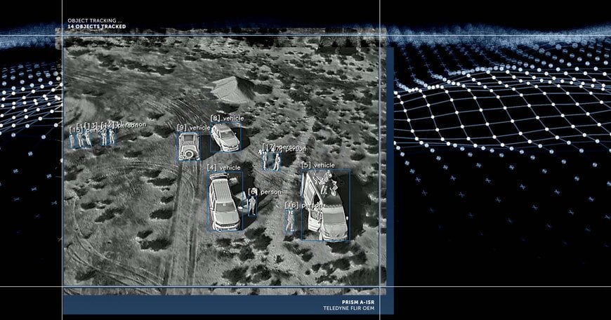Teledyne FLIR OEM、AI対応の空対地検知・追跡ソフトウェア「Prism A-ISR」を発表