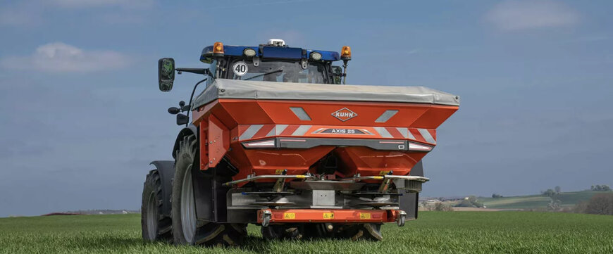 KUHN Launches Centrifugal Fertiliser Spreader For Precision Agriculture