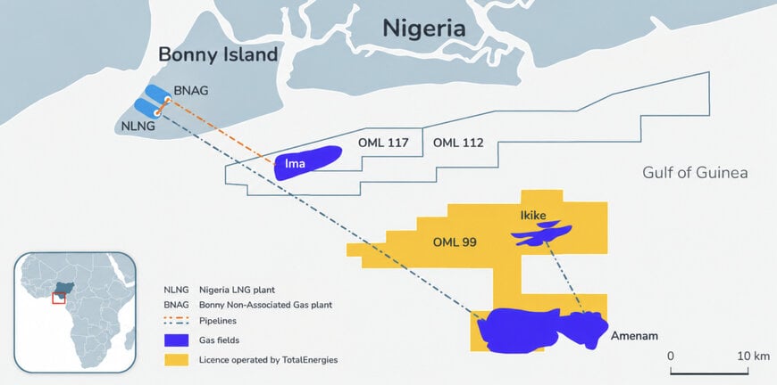 TotalEnergies and AMNI Launch Ima Gas Development to Feed Nigeria LNG Train 7
