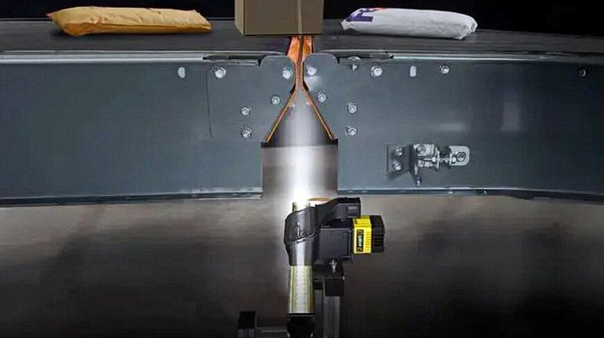 Barcode Scanning Fits Beneath Narrow Conveyor Gaps