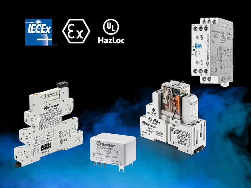 Le relais temporis&eacute; 83.02&nbsp;certifi&eacute; ATEX, IECEx et Hazloc pour une meilleure protection