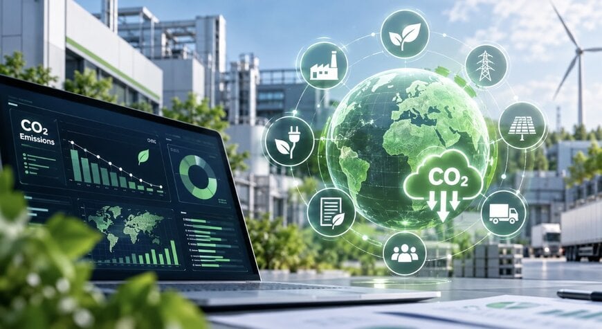 Digital Carbon Accounting Integration for Electrical Supply Chain Networks