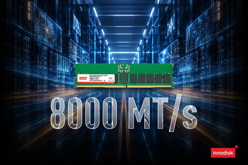 Innodisk Launches DDR5 8000 RDIMM for Edge AI and High-Performance Computing