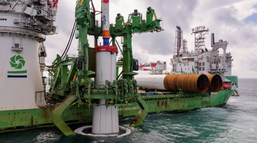 Vattenfall errichtet Deutschlands größten Offshore-Windpark im industriellen Maßstab