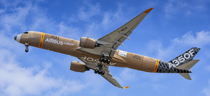 Maiden Flight of the Airbus A350F Widebody Freighter