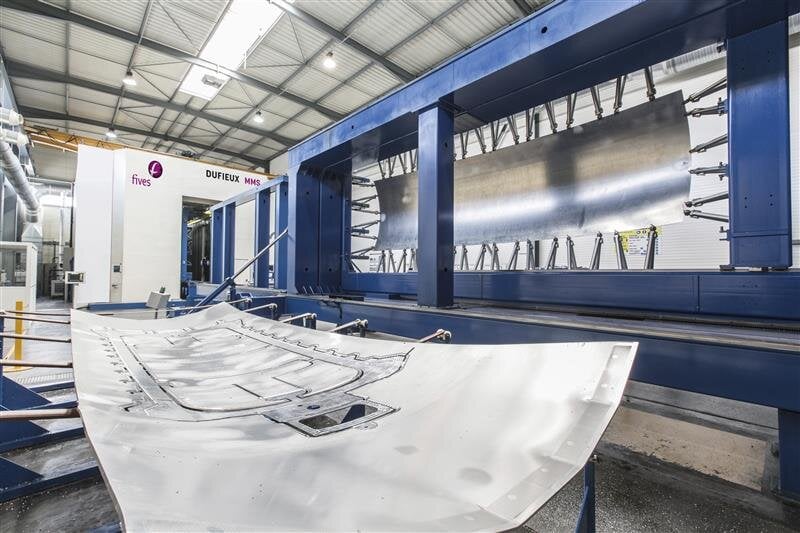 Digital Machining Replaces Chemical Milling in Aircraft Fuselage Production