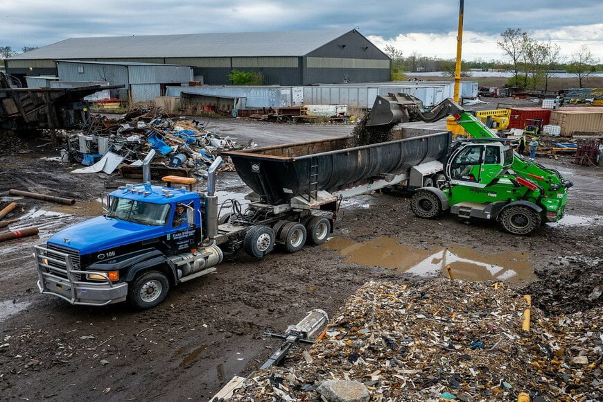 Efficient Material Handling in Metal Recycling Plants