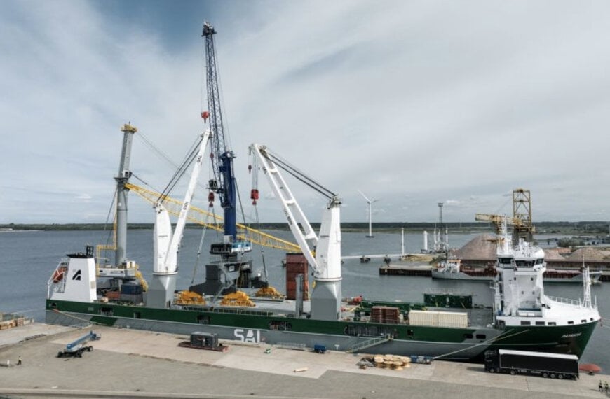 Grue Portuaire sur Rails pour Manutention de Vrac
