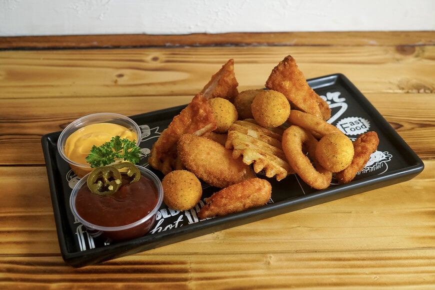 Línea industrial de fritura por aire para el procesamiento de aperitivos bajos en grasa