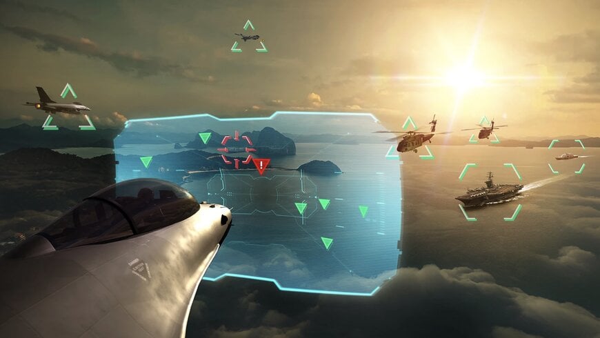 Integrated interrogator and transponder systems for combat aircraft identification