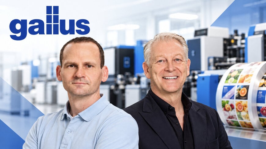F&uuml;hrungsumstrukturierung der Gallus Group f&uuml;r vernetzte Drucksysteme