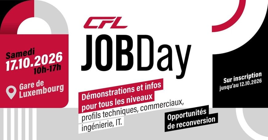 CFL Jobday 2026 : une immersion sur mesure au c&oelig;ur des m&eacute;tiers de l&rsquo;ing&eacute;nierie et du ferroviaire