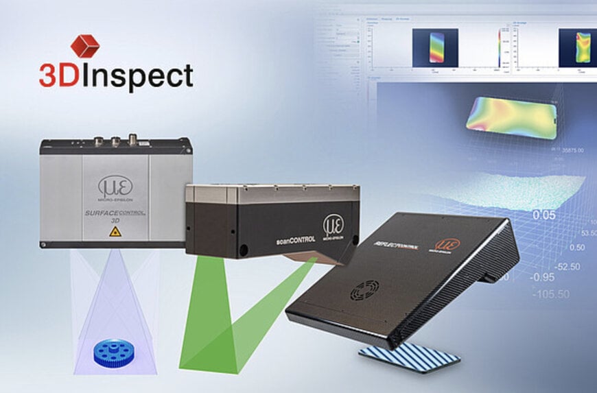 3DInspect 3.1 3D Inspection Software for 3D Sensors